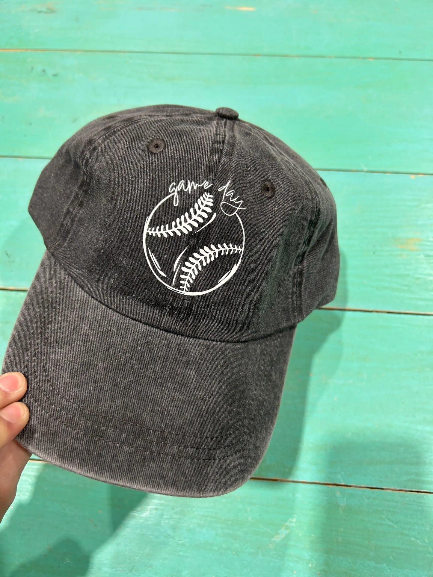 Game Day Baseball Cap for Sports Fans
