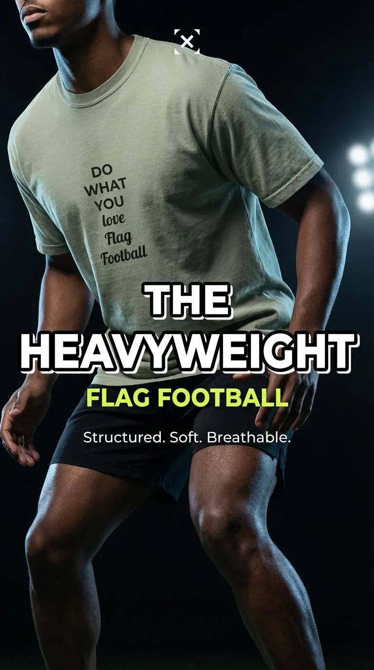 Heavyweight Flag Football T-Shirt