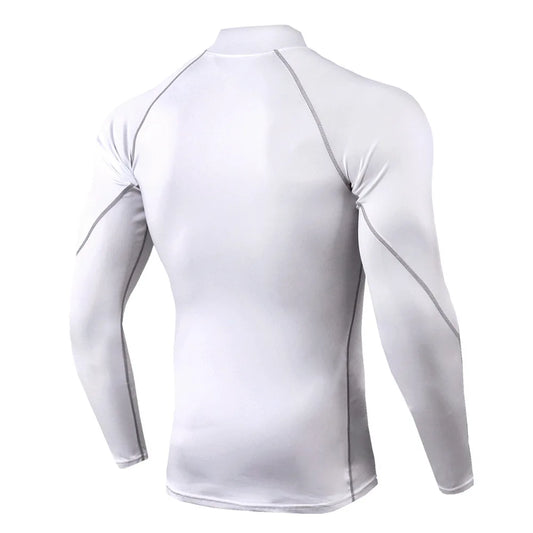 Men’s Long Sleeve Quick-Dry Compression Workout Shirt