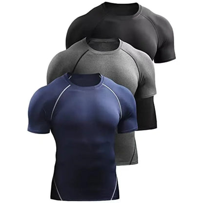Men’s Stretch Fit Quick-Dry Workout T-Shirt