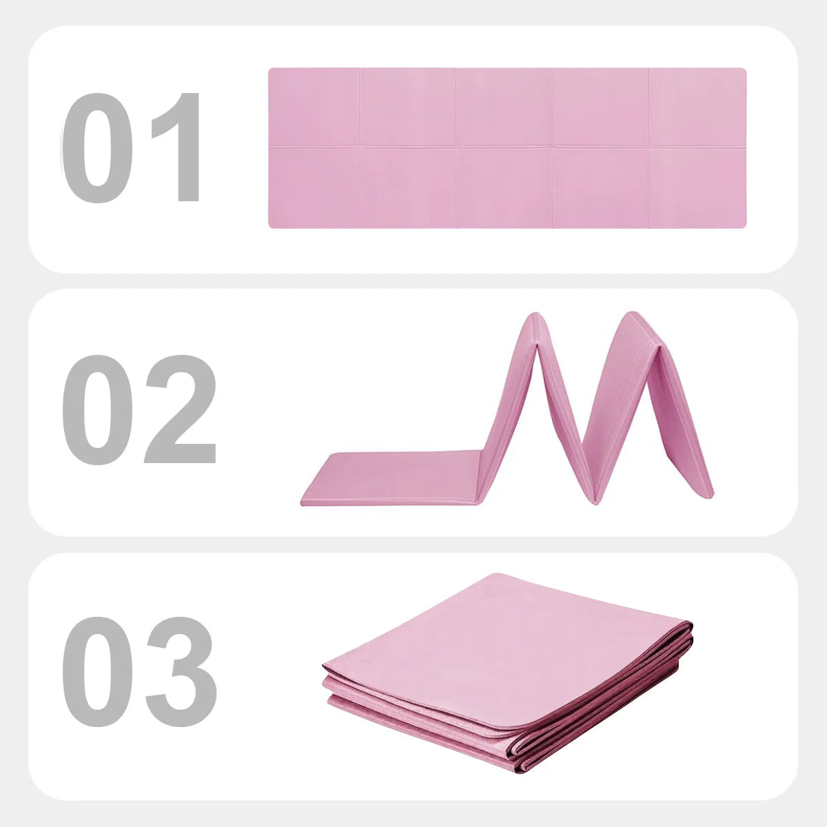 4mm Non-Slip EVA Yoga Mat for Pilates and Fitness