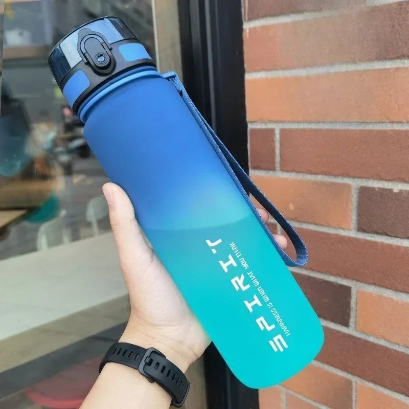1L Leakproof Sports Water Bottle for Gym and Travel