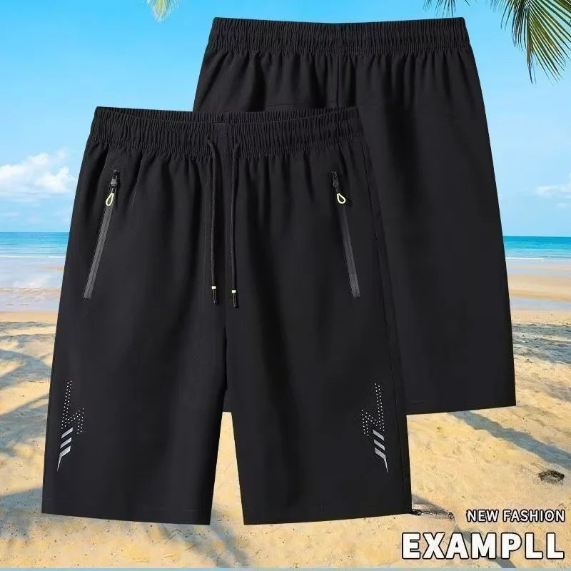 Men’s Quick-Dry Running Shorts for Gym and Training