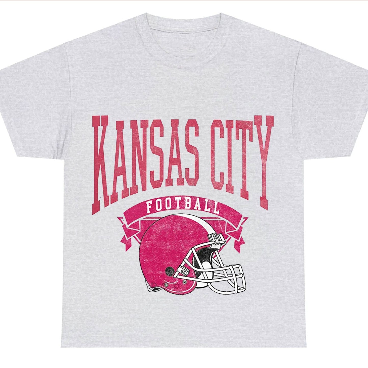 Customizable Football Fan Graphic T-Shirt