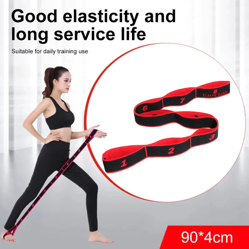 Yoga Stretch Strap Resistance Band for Pilates and Dance