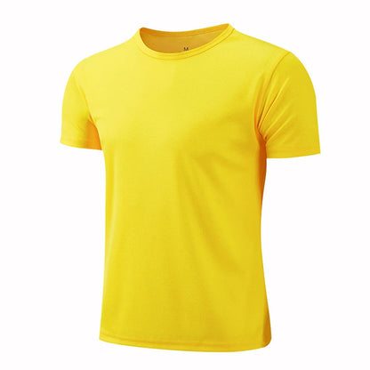 Quick-Dry Short Sleeve Sports T-Shirt for Gym Training