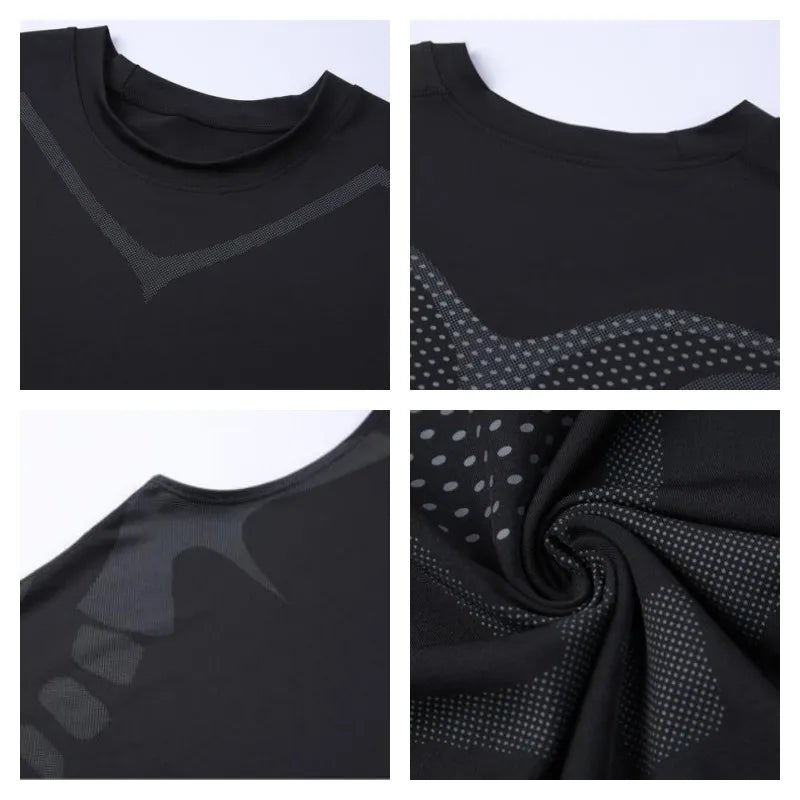 Men’s Sleeveless Compression Tank Top for Gym Training