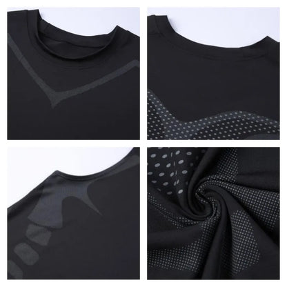 Men’s Sleeveless Compression Tank Top for Gym Training
