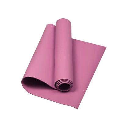 4mm Non-Slip EVA Yoga Mat for Pilates and Fitness