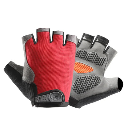 Breathable Anti-Slip Fingerless Workout Gloves