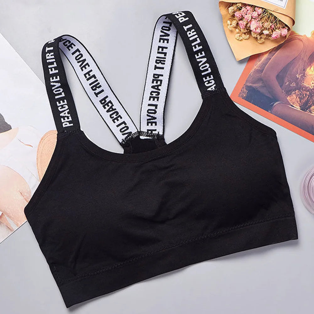 Women’s Seamless Yoga Crop Top Sports Bra