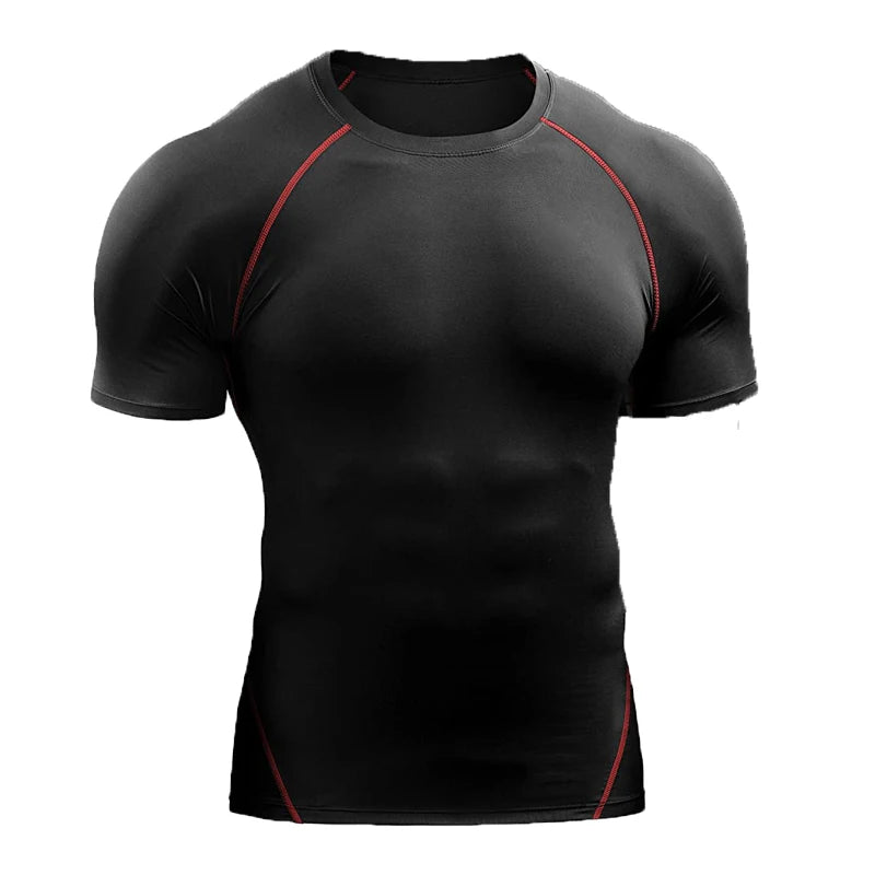 Men’s Stretch Fit Quick-Dry Workout T-Shirt