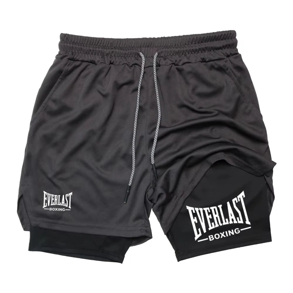 Men’s EVERLAST Compression Basketball Gym Shorts