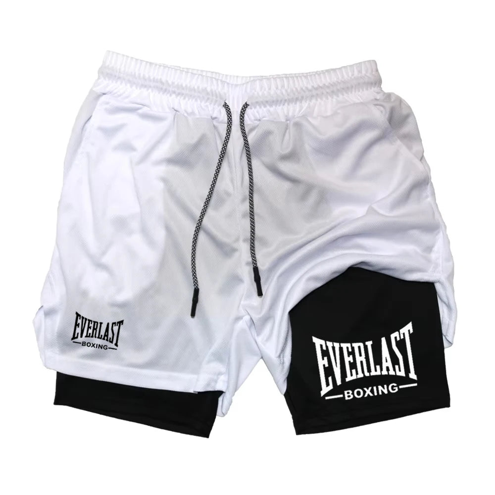 Men’s EVERLAST Compression Basketball Gym Shorts