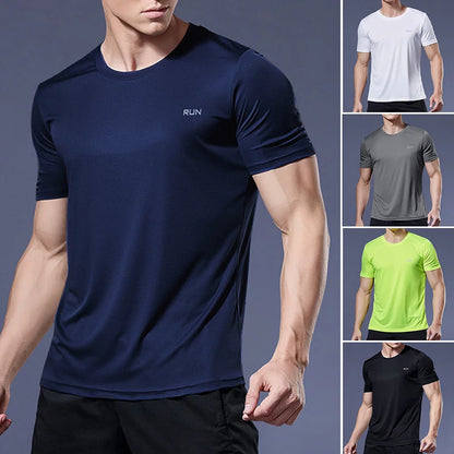 Men’s Quick-Dry Soccer and Running Training Shirt