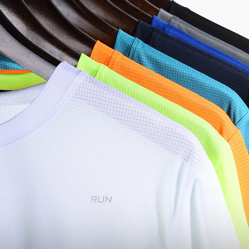 Men’s Quick-Dry Short Sleeve Gym T-Shirt