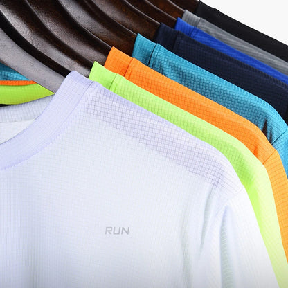 Men’s Quick-Dry Short Sleeve Gym T-Shirt