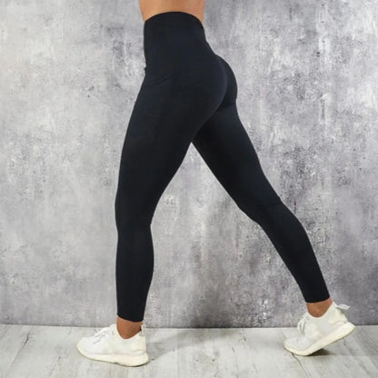 Women’s High-Waist Yoga Leggings with Pocket