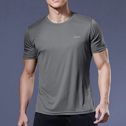 Men’s Quick-Dry Soccer and Running Training Shirt