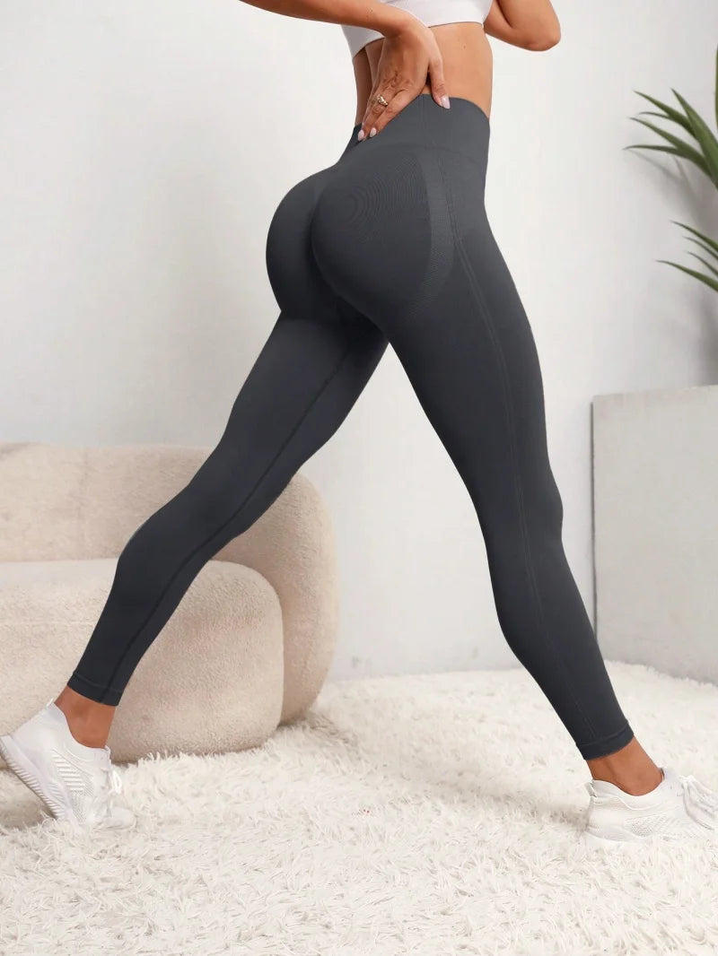Women’s High-Waist Seamless Yoga Leggings