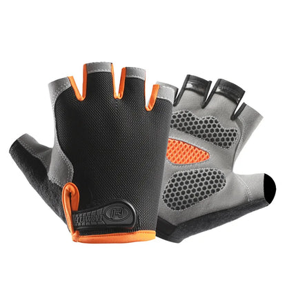 Breathable Anti-Slip Fingerless Workout Gloves