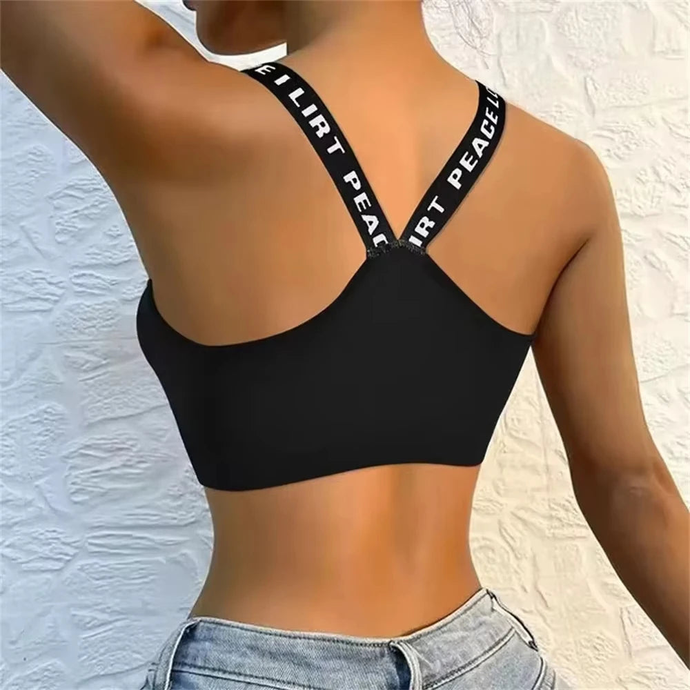 Women’s Seamless Yoga Crop Top Sports Bra
