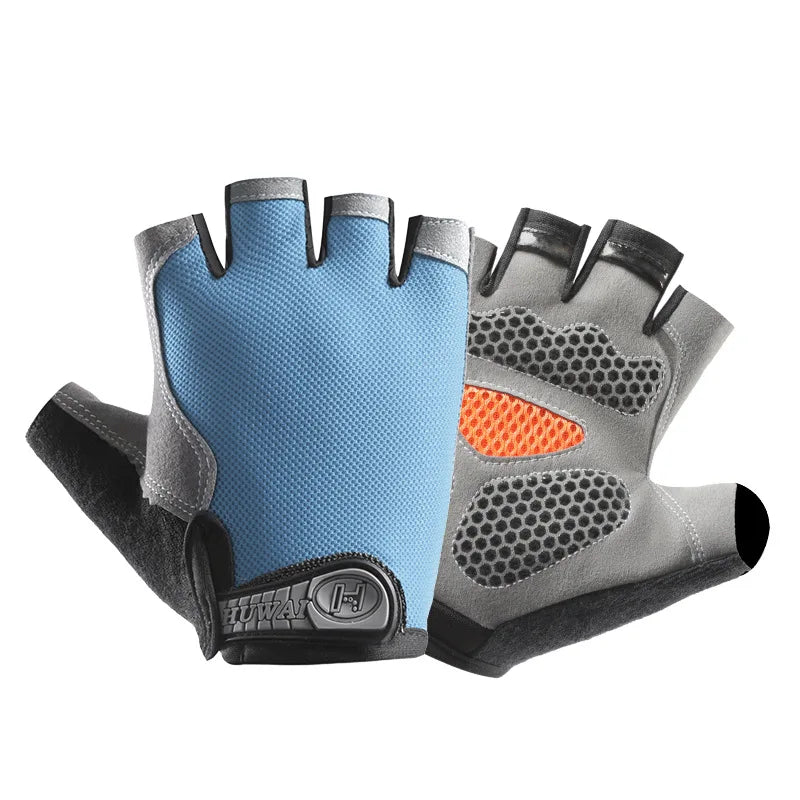 Breathable Anti-Slip Fingerless Workout Gloves