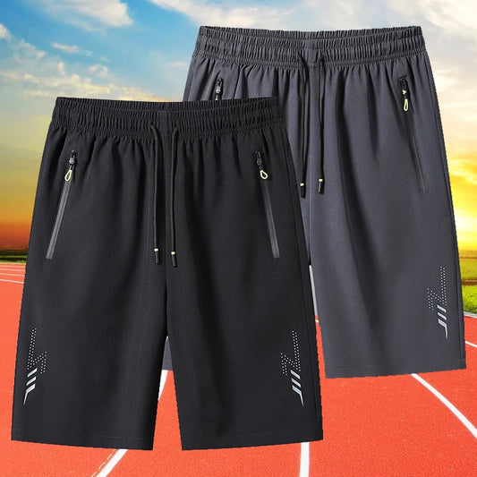 Men’s Quick-Dry Running Shorts for Gym and Training
