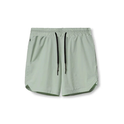 Men’s Quick-Dry Running Shorts for Fitness and Casual Wear