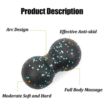 Peanut Massage Ball for Myofascial Release and Recovery