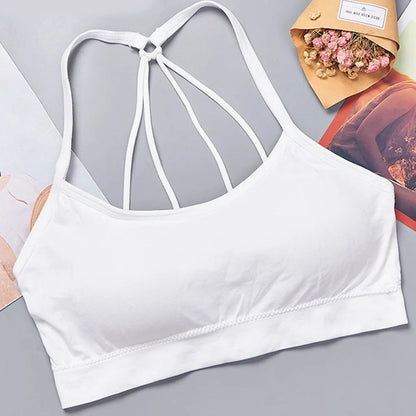 Women’s Seamless Yoga Crop Top Sports Bra