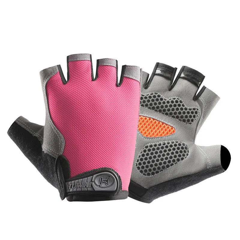 Breathable Anti-Slip Fingerless Workout Gloves