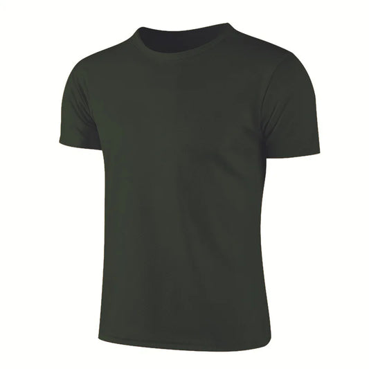 Quick-Dry Short Sleeve Sports T-Shirt for Gym Training