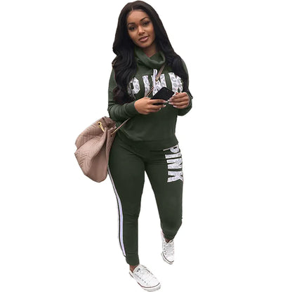 Women’s Casual Sportswear Set | 2-Piece Activewear Outfit