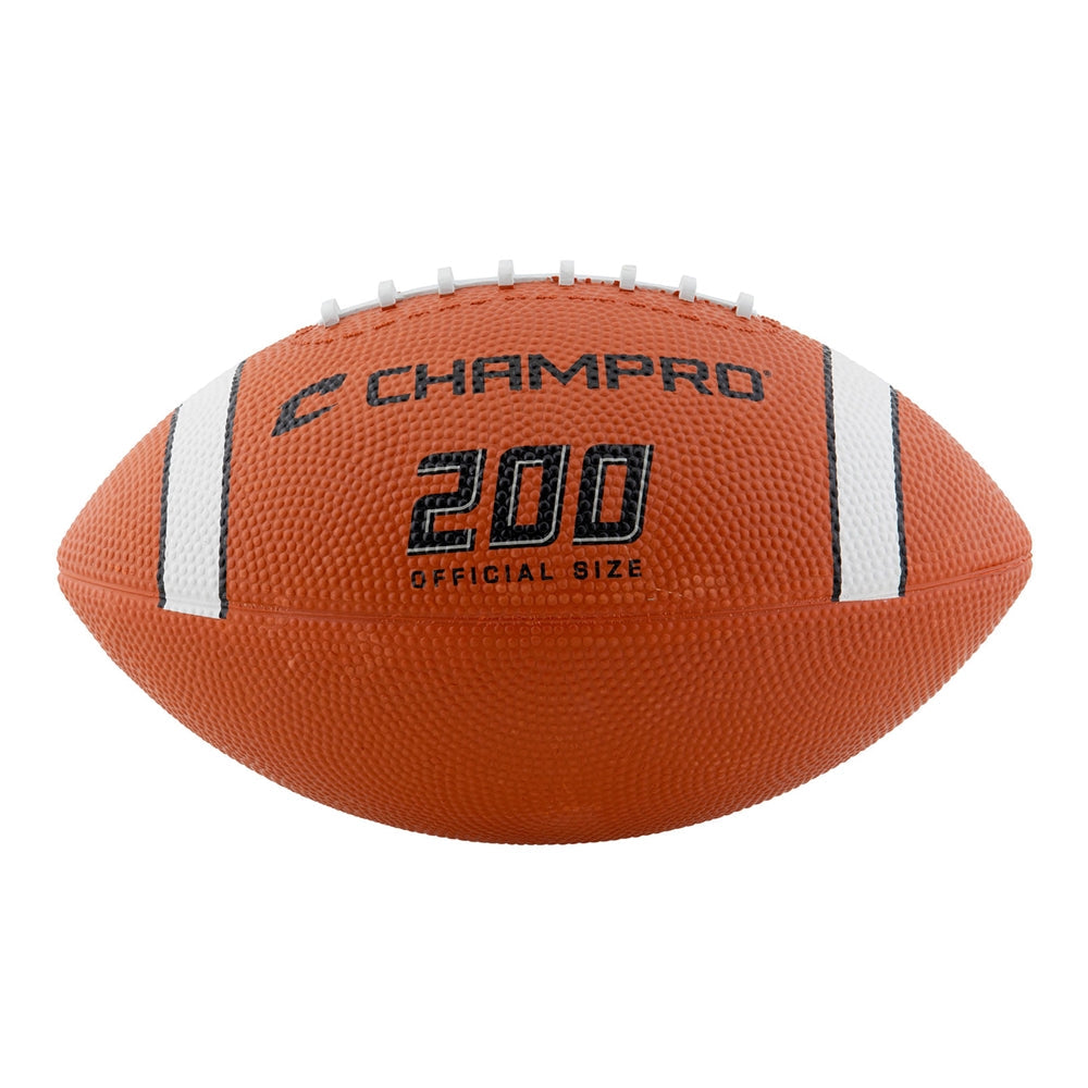 200 Rubber Football for Practice and Play