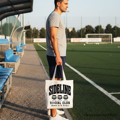 Soccer Game Day Tote Bag for Sports Fans