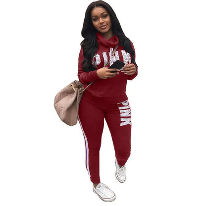 Women’s Casual Sportswear Set | 2-Piece Activewear Outfit