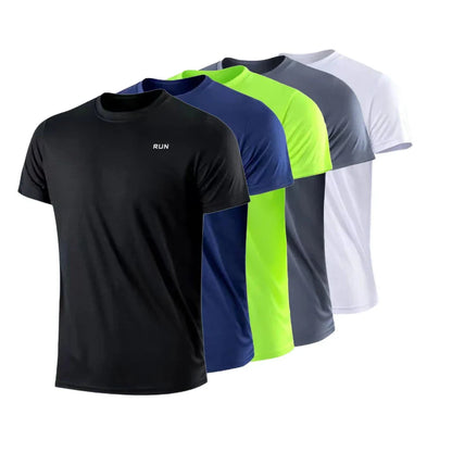 Men’s Quick-Dry Moisture-Wicking Gym T-Shirt