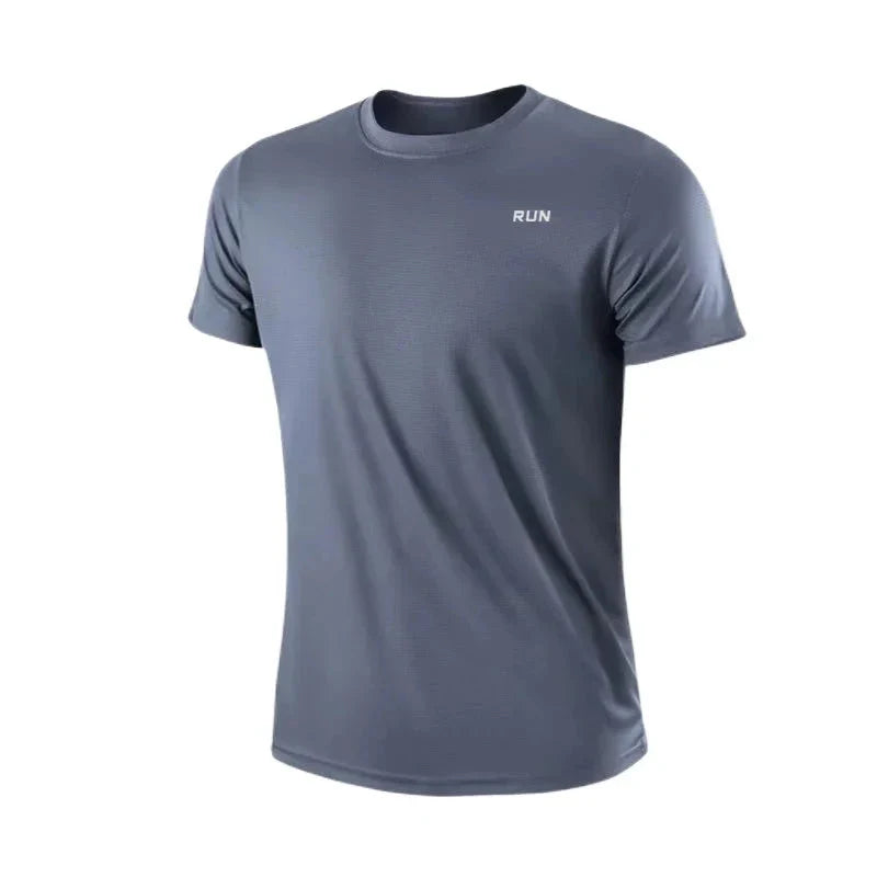 Men’s Quick-Dry Moisture-Wicking Gym T-Shirt