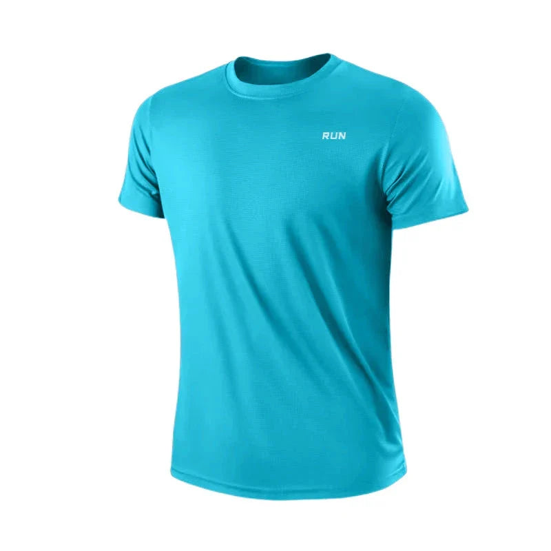 Men’s Quick-Dry Moisture-Wicking Gym T-Shirt