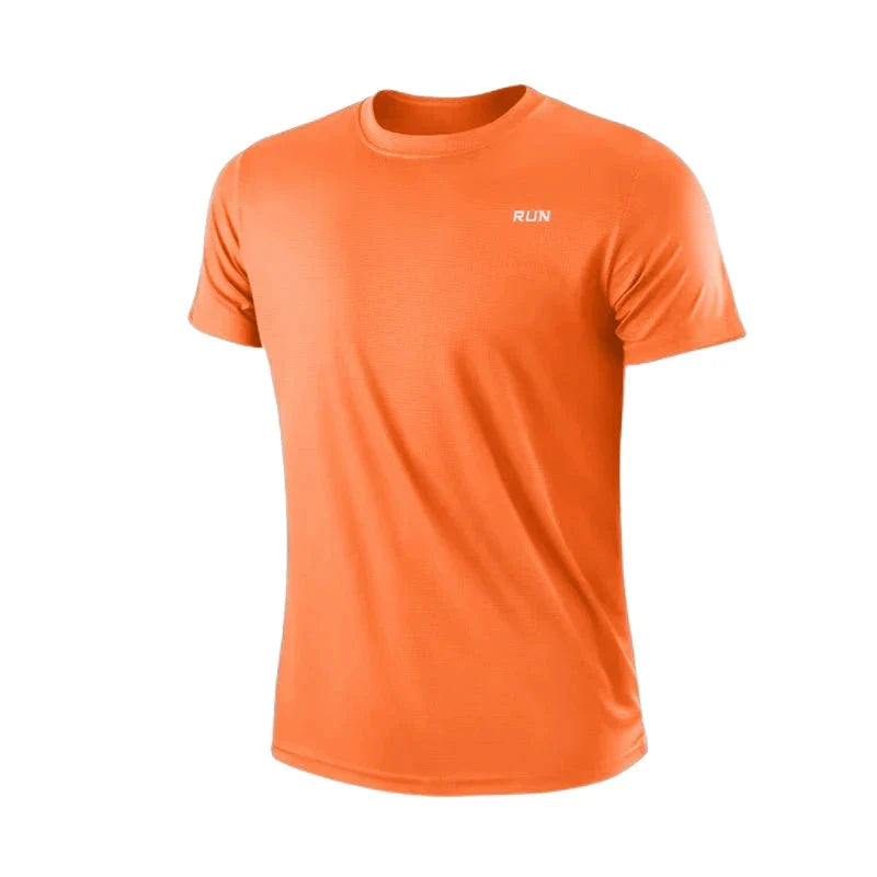 Men’s Quick-Dry Moisture-Wicking Gym T-Shirt