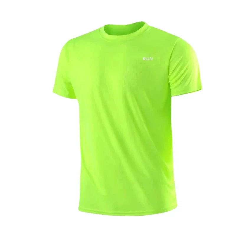 Men’s Quick-Dry Moisture-Wicking Gym T-Shirt