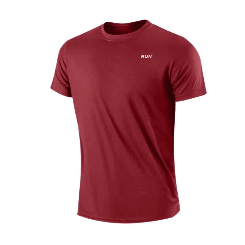 Men’s Quick-Dry Moisture-Wicking Gym T-Shirt