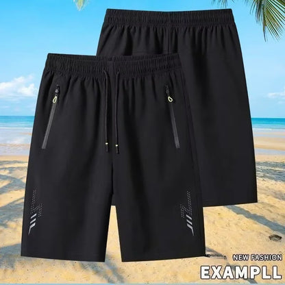 Men’s Quick-Dry Running Shorts for Gym and Training