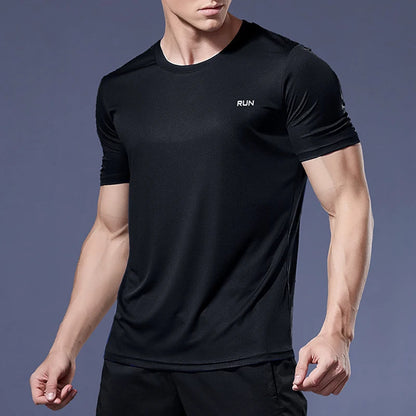 Men’s Quick-Dry Soccer and Running Training Shirt
