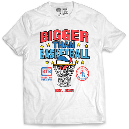 All-Star White Basketball T-Shirt