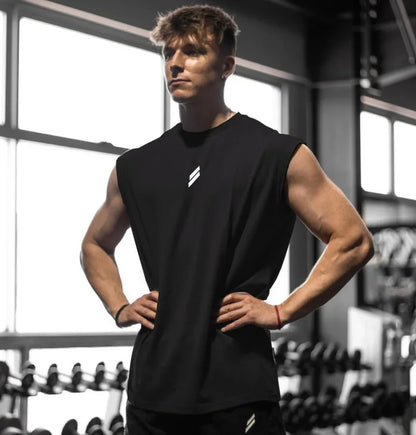 Men’s Quick-Dry Sleeveless Gym Tank Top
