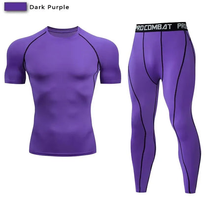 Men’s 2-Piece Compression Workout Set