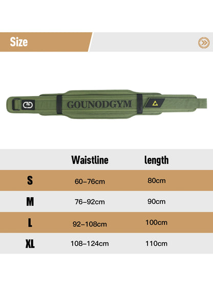 GOUNOD Weightlifting Belt for Squats and Deadlifts