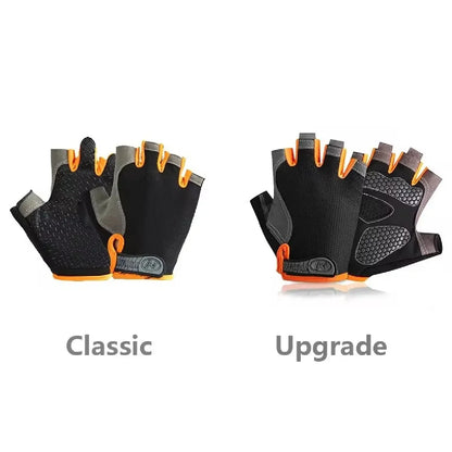 Breathable Anti-Slip Fingerless Workout Gloves